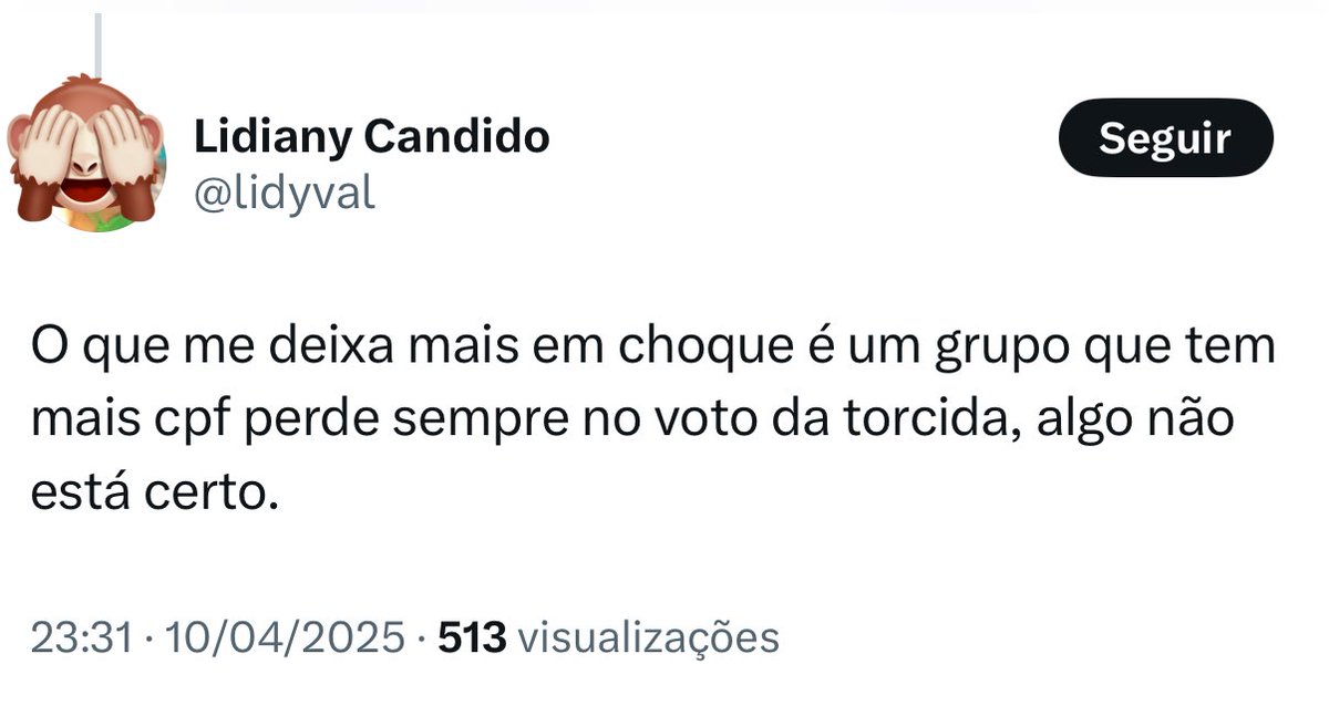 babi's tweet photo. Que isso a galera não faz uma sinapse básica. 

Ganha no cpf pq tem mais torcida. Perde no voto da torcida pq somos preguiçosos (eu) ou temos mais o que fazer (maioria q leio).
 É simples vei, pelo amor de Deus #BBB25 https://t.co/uXJnCz3x6V