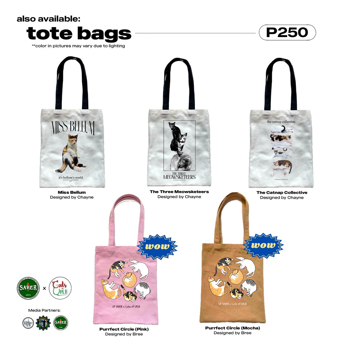 UPSAVER1971's tweet photo. 📷 New Drop Alert! 

Check out our 𝐔𝐏 𝐒𝐀𝐕𝐄𝐑 x 𝐂𝐀𝐓𝐒 𝐨𝐟 𝐔𝐏𝐋𝐁 oversized shirts and tote bags — stylish and advocacy-driven!  Every purchase supports the daily needs of the CATS of UPLB. https://t.co/RfSX8qKPyM