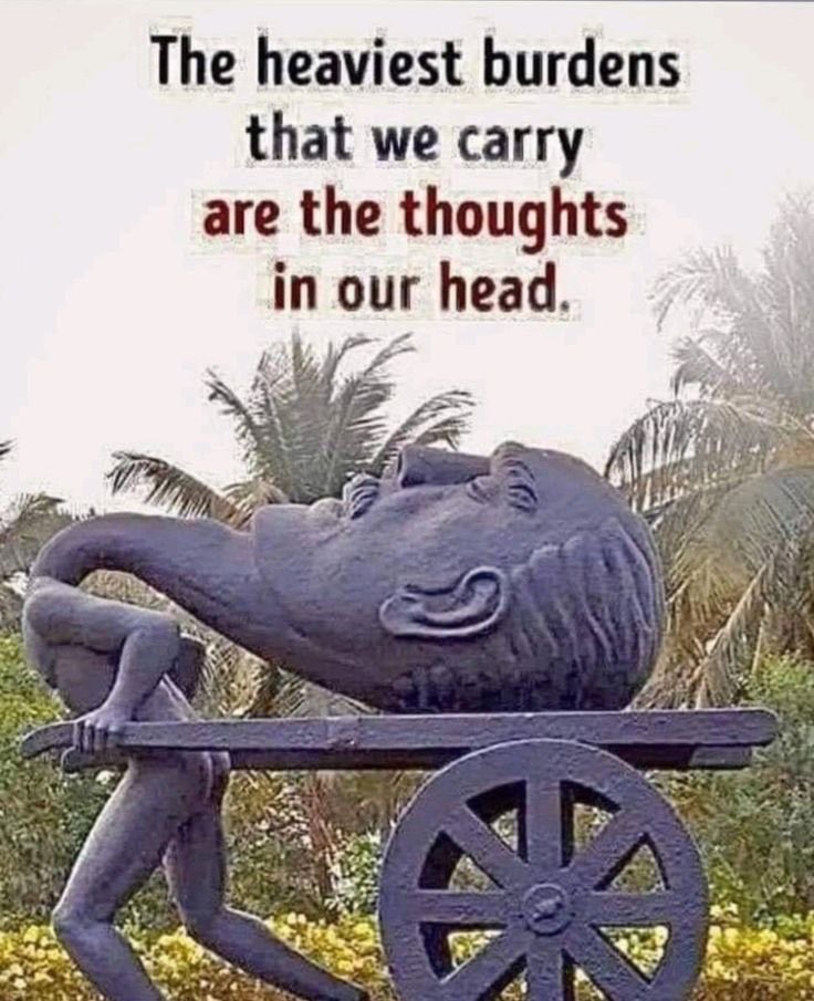 Let’s make peace with ourselves and learn to worry less regardless 🫶🫶🫶