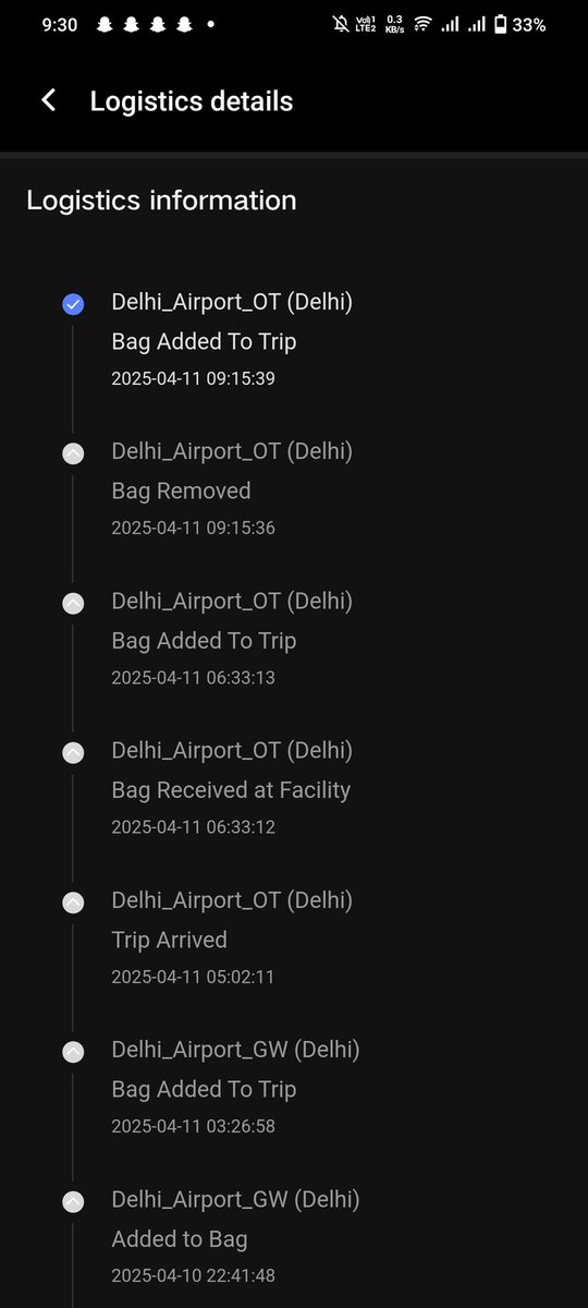 amanutkarsh13's tweet image. @delhivery 
Can someone please explain what's going on with my package? It's being added and removed from bags repeatedly at Delhi_Airport_OT within minutes. Why the loop? This is confusing and causing delays. Kindly resolve this ASAP!
#Delhivery #LogisticsIssue
