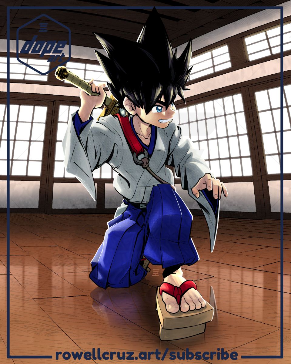 Here's Yaiba in my art style.
I love the remake! 10-year-old me is happy!
KEWL KIDZ get this art and more! rowellcruz.art/subscribe
#Yaiba #KuroganeYaiba