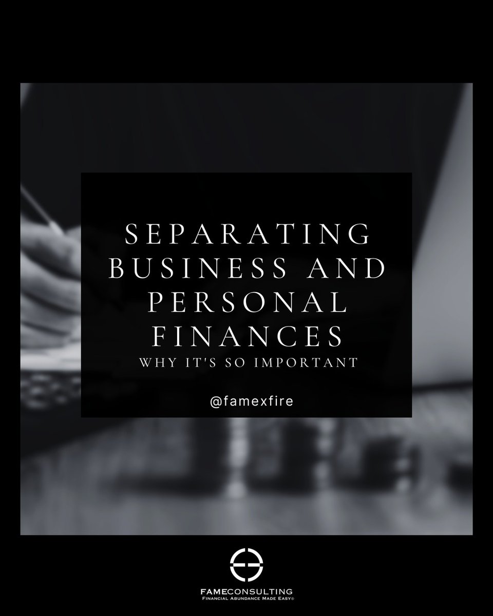 FAMExFIRE's tweet photo. Our approach to financial management is designed to provide you with clarity, compliance, and control over your business's finances.

Read more 👉 https://t.co/Xi1B0KuWjm

#LearnExpertTips #SeparatingPersonal #BusinessFinances https://t.co/TQ2Y0aByNQ