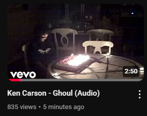 Terasu (@terasunagi) on Twitter photo KEN CARSON
PIERRE BOURNE
GHOUL - OUT NOW KEN CARSON
PIERRE BOURNE
GHOUL - OUT NOW