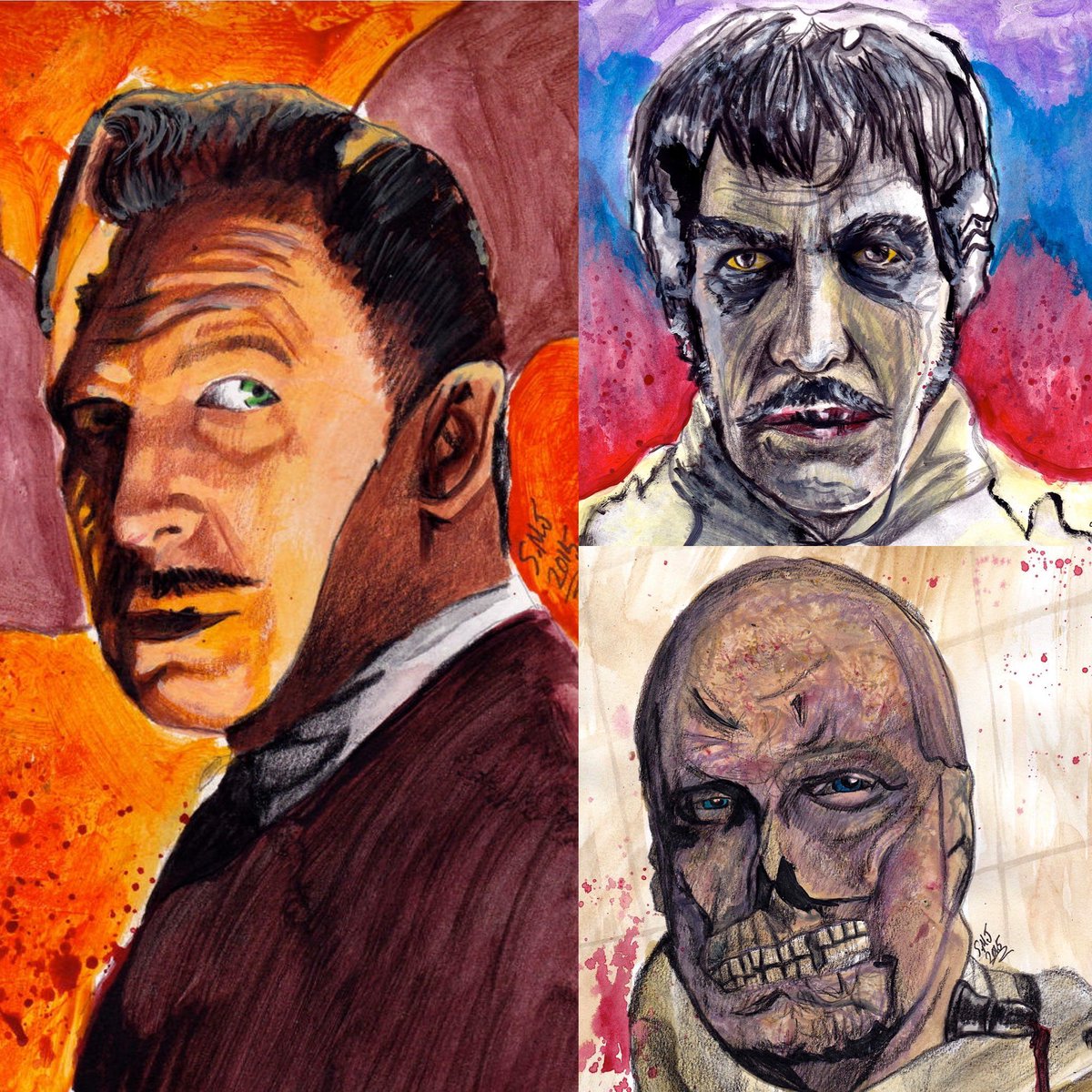 StephenJArtist's tweet image. Vincent Price as Dr. Phibes! #vincentprice #drphibes #fanart