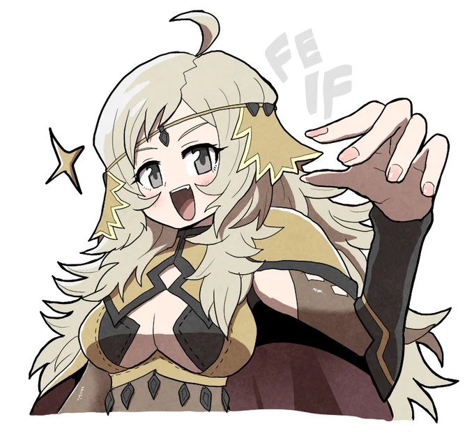 #イラスト #FEif オフェリアさん 