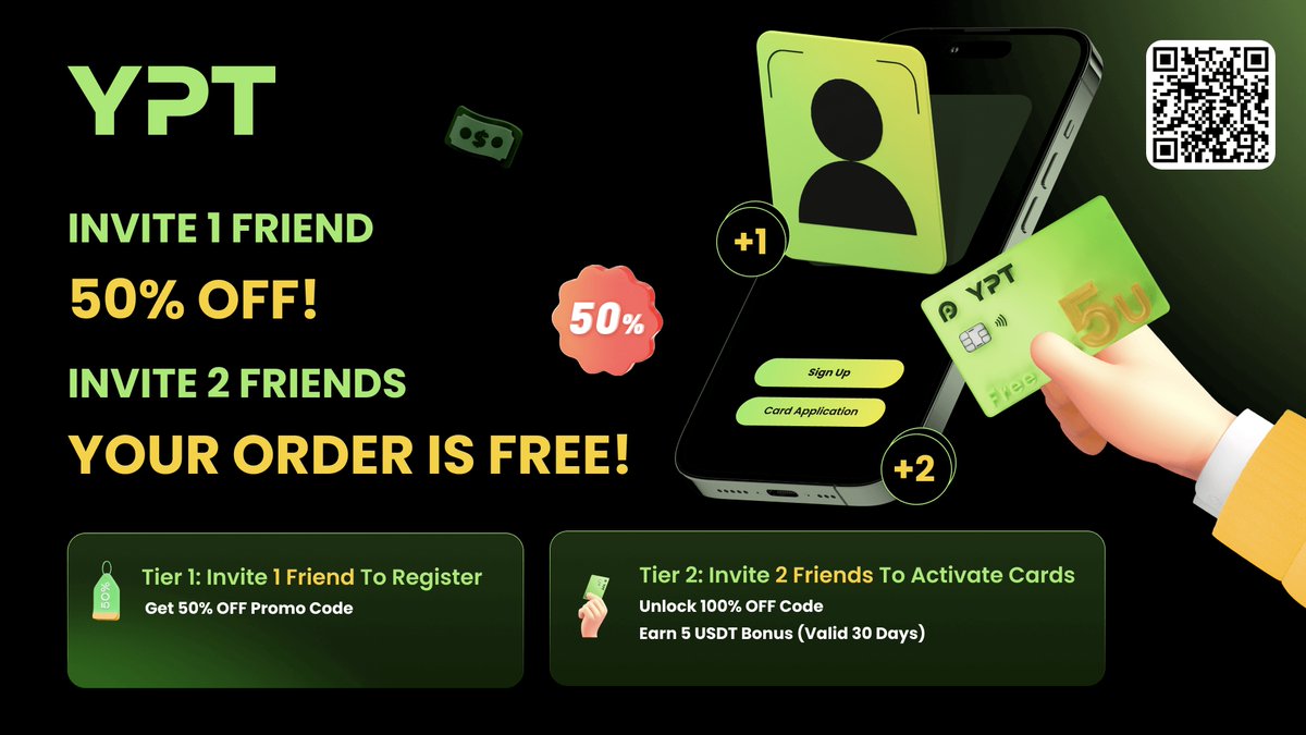 🌟 Invite 1 Friend – 50% Off! Invite 2 Friends – Your Order is FREE! 🌟

We're excited to launch our limited-time "Invite Friends &amp; Get Free Activation" campaign! Enjoy exclusive benefits with just a few simple invites.

⏰Duration: April 12 - May 12, 2025

🎁 Exclusive New User