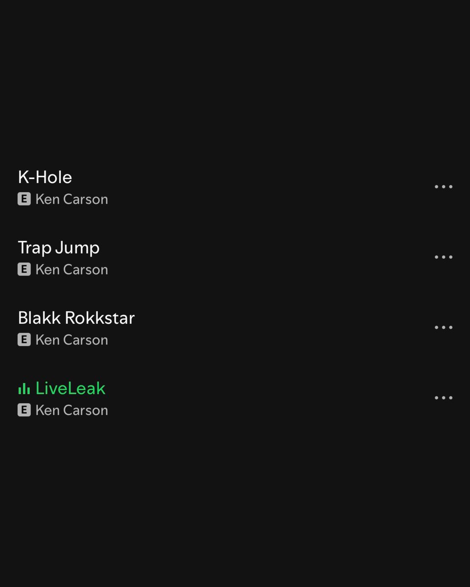 this might be kens best 4 track run ever wtfff