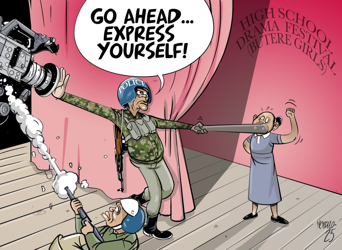 Cartoon for <a href="/NationAfrica/">Daily Nation</a> #ButereGirls