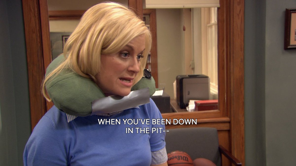 out of context parks and rec tweet media