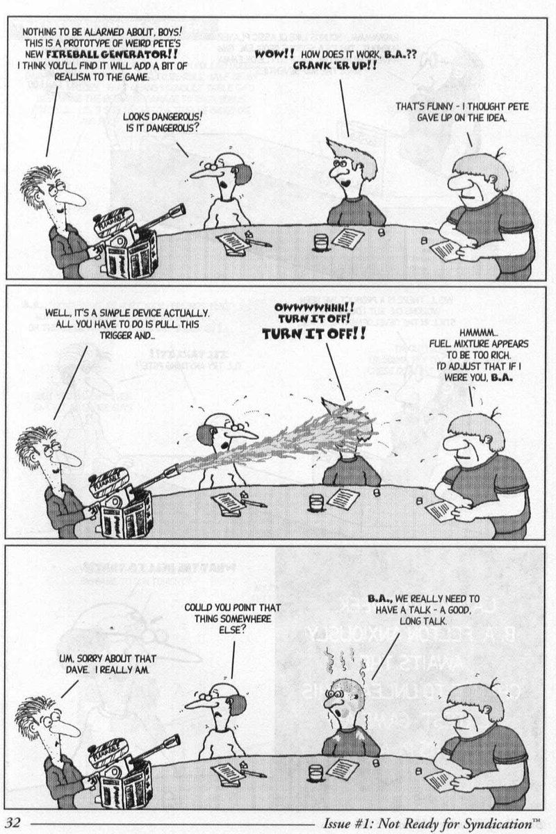 Classic #KnightsOfTheDinnerTable 