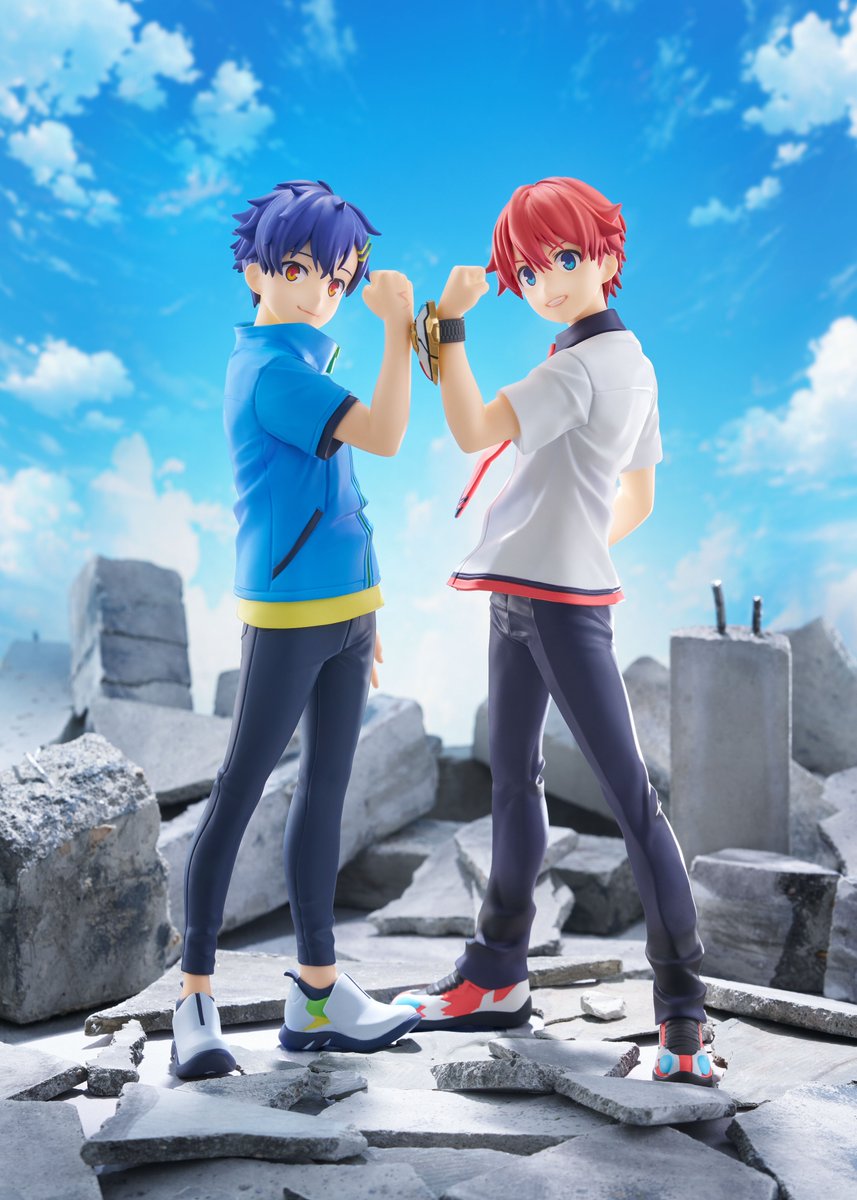 POP UP PARADE グリッドマンユニバース　響 裕太　麻中 蓬　セット版 💥 お知らせ 💥 ／ POP UP PARADE ◇響 裕太 L size ◇麻中 蓬 L size