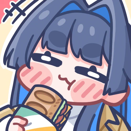 I'm sleepy buz I'm full 
