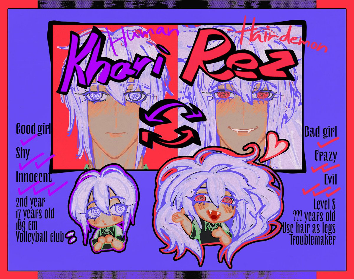 #AHA_AU 

I love your hair ! 😈