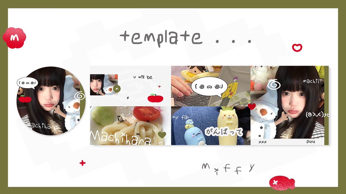 he2heart's tweet image. help repost temen-temen! terimakasih 

alooo, miffy bawa 10 template layout imuph yang siap di adopt :p template bisa mulai di order pada,

📅 jumat, 11 april 
⏱️ DM miffy tepat di jam 19:30 WIB

ayo jajan ia &amp;gt;___9 🧺🍓🥦

#zonauang