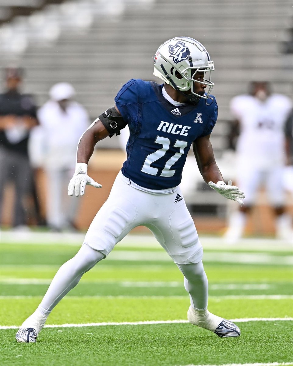 Jonathan Jean (<a href="/JojoJean26/">Jonathan “JOJO” Jean</a>) Rice SAF/NB 5’10 192 Grad Transfer (1 YEAR ELIGIBILITY) just picked up Big12 interest earlier today along with 6 other FBS teams recently. Film against top prospects below.

dropbox.com/scl/fi/rd31c6m…

Reps against Current NFL players/prospects  
PBU