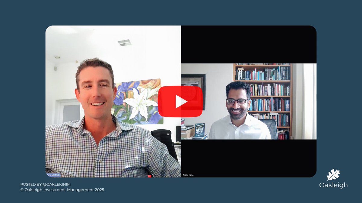 Oakleigh (@oakleighim) on Twitter photo Markets are swinging, gold is soaring, and global tensions are rising—what does it all mean for investors in 2025?
In this timely update, Tim Moffatt sits down with <a href="/AkhilGPatel/">Akhil Patel</a> to unpack a whirlwind start to the year.
They dive into:
• How the 18.6 Strategic Portfolio Markets are swinging, gold is soaring, and global tensions are rising—what does it all mean for investors in 2025?
In this timely update, Tim Moffatt sits down with <a href="/AkhilGPatel/">Akhil Patel</a> to unpack a whirlwind start to the year.
They dive into:
• How the 18.6 Strategic Portfolio