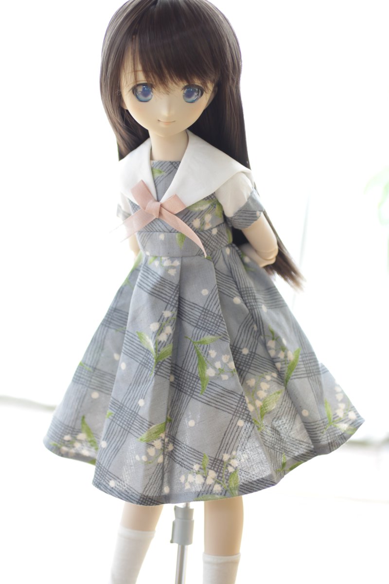 春のお出かけに良さげなお清楚ワンピース
ご機嫌そうだなぁ

#あずきふく