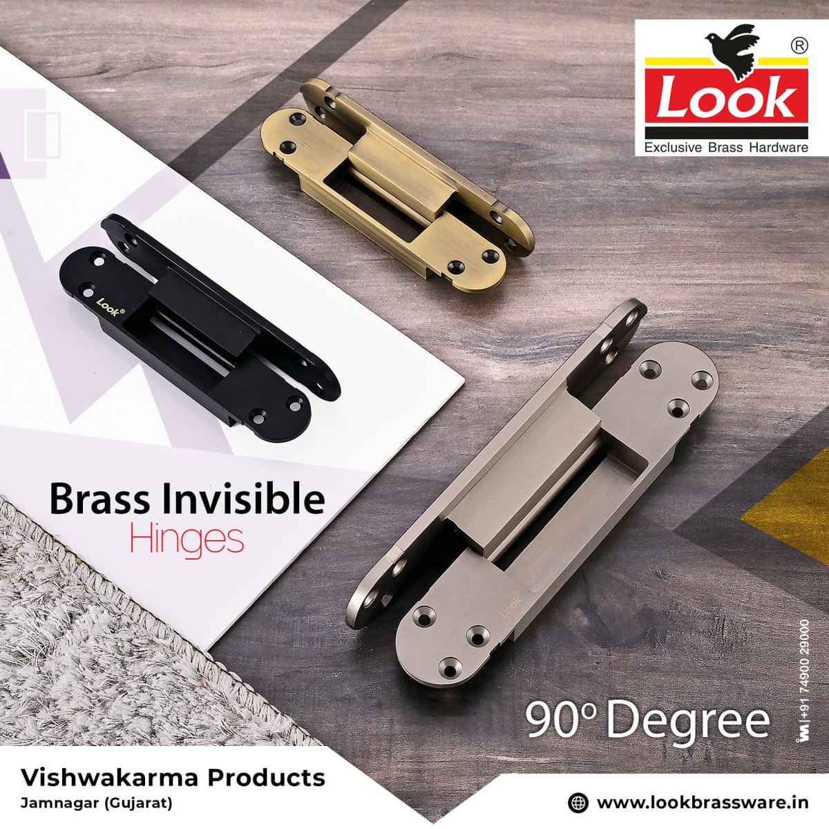 ibais_hardware's tweet photo. VISHWAKARMA PRODUCTS (JAMNAGAR)

For enquiry via WhatsApp click:
https://t.co/Fxxj7JUw3T

Mr. Anand Vadgama +91 98252 97586
Mr. Rajesh Vadgama  +91 94264 84848
Mr. Jay Vadgama +91 99136 92777
#hinges #doorhinges #hingeshardware #hardwarefitting #fittingproduct 
.
@ibais_hardware https://t.co/Wd7s6fYRV7