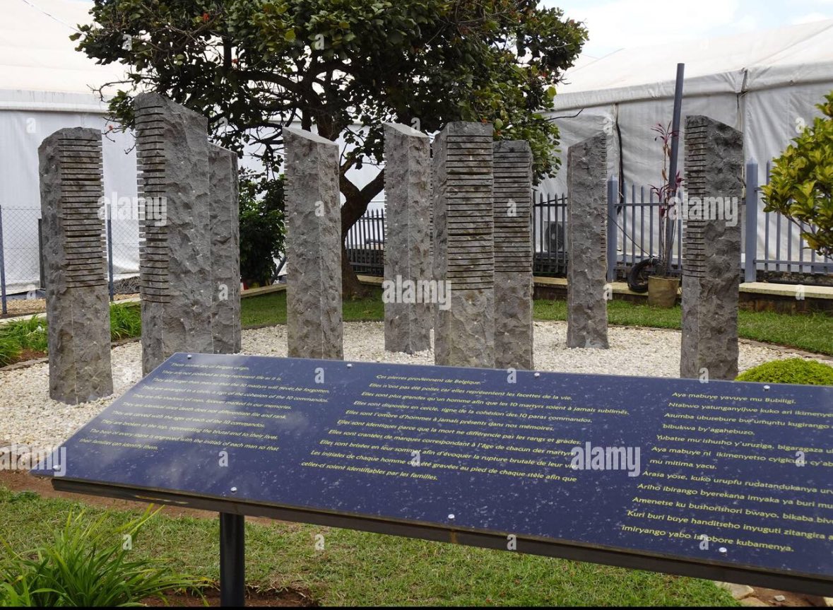 MAbdallaziz's tweet photo. During the Genocide against the Tutsi, even Belgian peacekeepers were killed.

So to the deniers; does that suddenly make it a genocide against Tutsi, Hutu, Twa, and Belgians? Absolutely NOT.

We will keep saying it, loud and clear: the TUTSI were the sole target. Others died because they stood in the way of the killers not because they were the target.

#Kwibuka31