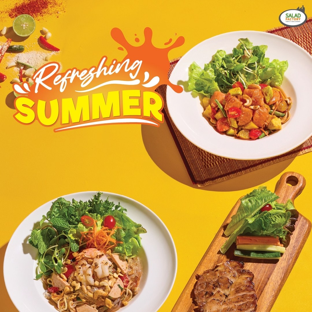HITZThailand's tweet photo. 🍋 อย่าพลาดกับ 200 เมนูความอร่อยต้อนรับซัมเมอร์ที่ #SaladFactory 🥗🥭 ใครอยากเป็นผู้โชคดีลุ้นรับ Voucher มูลค่า 1,000 บาท อย่าลืมโทรมาร่วมสนุกกับ #ดีเจบอย กันน้าาา 👉 ร่วมสนุกได้ถึง 17 เมษายนนี้เท่านั้น 

😀 เฮลท์ตีได้ทุกวัน ที่ #สลัดแฟคทอรี่ กับกว่า 200 เมนู ทั้งสเต๊กโฮมเมดชิ้นใหญ่ สลัดผักออแกนิค ส๊ดดด...สด สปาเก็ตตี้ และอีกมากมาย พร้อมเสิร์ฟความอร่อยจุกๆ คุ้มๆ ได้ทุกวัน พิเศษ!! ซัมเมอร์นี้กับชุดไก่ทอดแซ่บส้มตำหลวงพระบางผลไม้รวม พุ่งตัวไปลองกันได้ทั้ง 48 สาขาได้เลย

📍 ติดตามความอร่อยและโปรโมชั่นสุดพิเศษได้ที่
✅ Facebook: Salad Factory Thailand
✅ Instagram: Salad Factory Thailand
✅ TikTok: @Saladfactory_th

รายละเอียดเพิ่มเติม https://t.co/nuKBaO6ei3 

#HITZThailand #Allthehits 
#ได้อร่อยได้สุขภาพ #ซัมเมอร์ #ResfreshingSummer