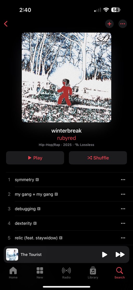 🚨 business casual and winterbreak are back on Apple Music‼️

they should be on Spotify soon