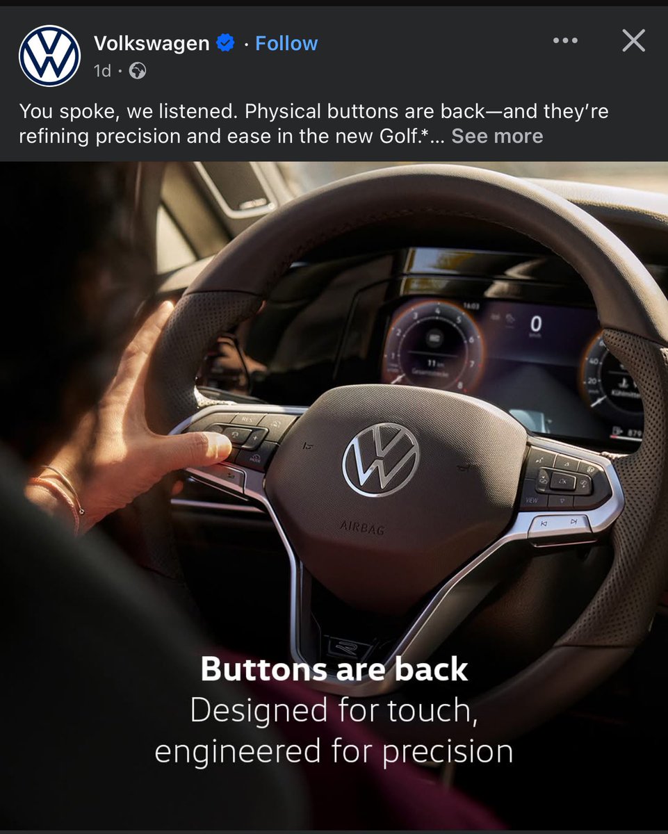 Buttons are back. Tā nekad nebija laba ideja atteikties no visām fiziskajām pogām.