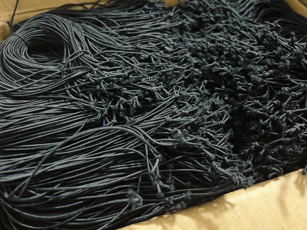Rinko__Dai's tweet photo. ✈️Elastic cord ready express to UK ✈️
1mm 2mm etc available custom, welcome to inquire more about details. 👏🏻👏🏻👏🏻
Thanks for client support, and wishing business partners more and more success 🏆🏆🏆
#elasticcord #decor #DIY #tagstring #lanyard #elasticrope #giftaccesory #UK https://t.co/Cqqs9j5RPW