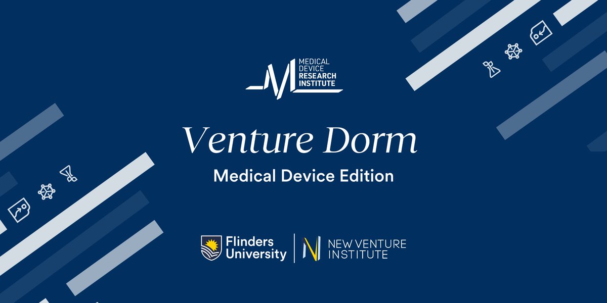 Turn your #MedTech idea into reality with Venture Dorm: Medical Device Edition!  Help founders to validate their ideas, understand industry challenges and build sustainable bus models. 
Apply Now: nviflinders.com.au/venture-dorm-p…