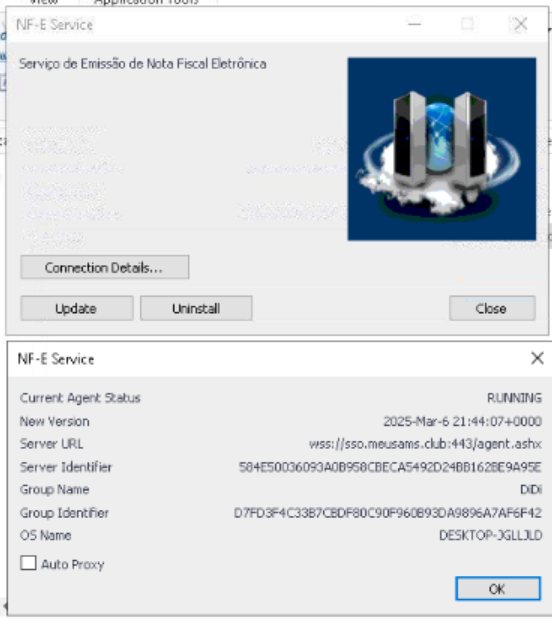 JAMESWT_WT's tweet photo. "EMISSÃO DE NOTA FISCAL 7466991"
spread #MeshAgent cc @1ZRR4H @dodo_sec 

⛔️vmi2471669.contaboserver[.net/?cliente?id=605&amp;NFE=605
⛔️emitirnf.pt-app.]link/emitir-nota.php?obternota=1
⛔️C2 sso.meusams.]club
Samples
https://t.co/RZB1UwRoUT
AnyRun
https://t.co/FQlC8Ry2C7 https://t.co/1LT937QplJ