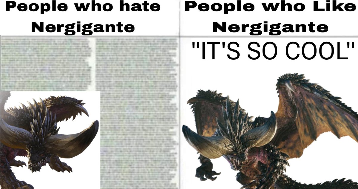 MidnightBoshi's tweet photo. I am a Nergigante Simp I'm sorry I genuinely love this monster. https://t.co/kUM3qt0rhL