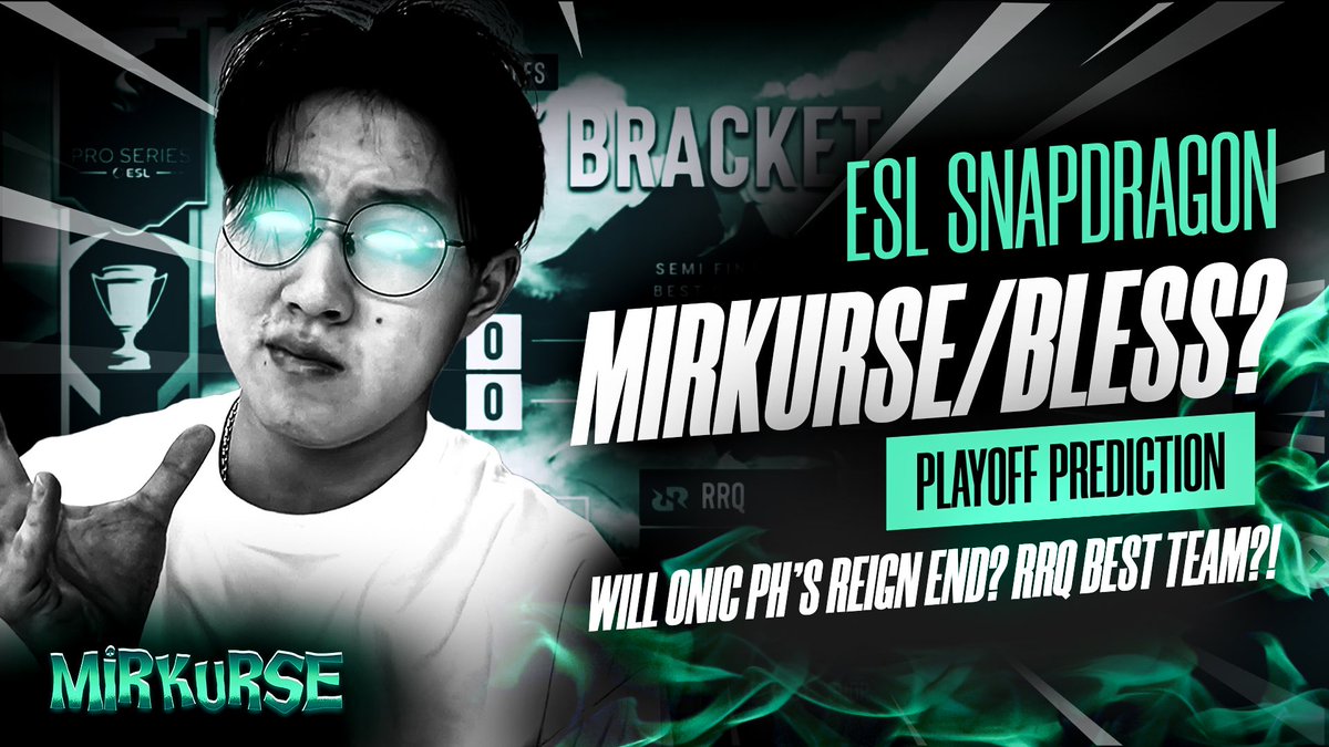 MirkoCasts's tweet image. ONIC PH’s REIGN WILL END?? RRQ BEST TEAM???
MOBILE MASTERS PLAYOFFS PREDICTIONS!
Up on YouTube!
youtu.be/aYQmWmt9vPs?si…
#mobilemasters #snapdragonproseries #mplindonesiaseason15 #MPLIDS15 #mplphs15 #mplphilippinesseason15