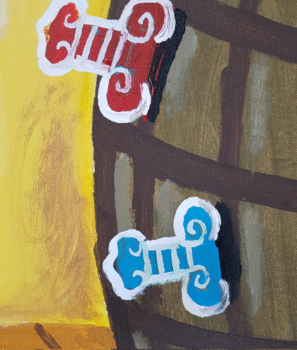 ONE MORE TIME WITH FEELING # 03, acrílica em tela', 80 x 60,  2025.