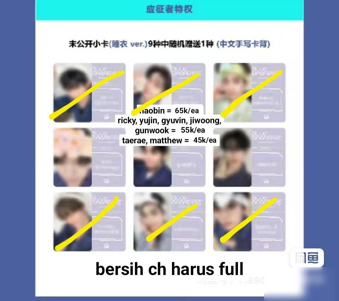 MASHLEGO's tweet photo. sharing sr 3.0 zb1 starriver 🌟 

GO dom bekasi 🫶🏻
price bersih ch yaa 

avail:
ricky (2) = 55K
taerae = 45k
matthew (2) = 45k https://t.co/27hL9WOg7V