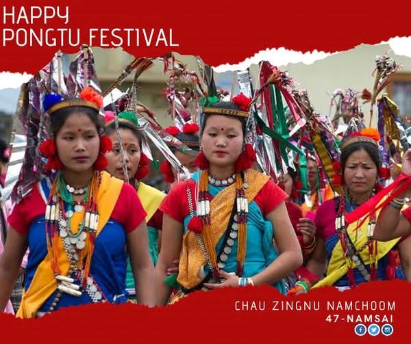 ZingnuChau's tweet photo. Hearty greetings and best wishes to all the people of the State, especially the #Tutsa brethren on this auspicious occasion of the Pongtu festival.

May the joyous celebration of the colorful festival usher in peace, harmony, happiness, and prosperity for all.

#HappyPongtu https://t.co/Zn9esVmmNm