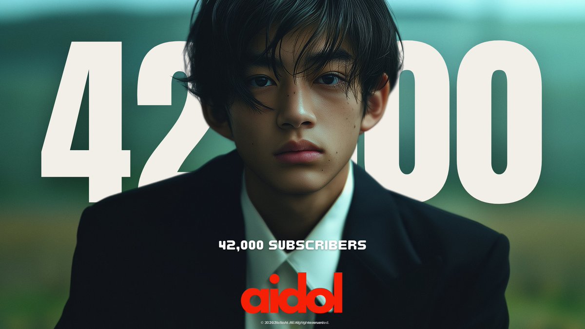 🎉 42,000+ subscribers on YouTube! Every view, every comment, every listen — you’re shaping the future of music with us.  AIDOL isn’t just a channel. It’s a movement. Built by AI, felt by humans. And it’s only the beginning.  
🎧 Join us on YouTube →youtube.com/shorts/WsRBT9K…...