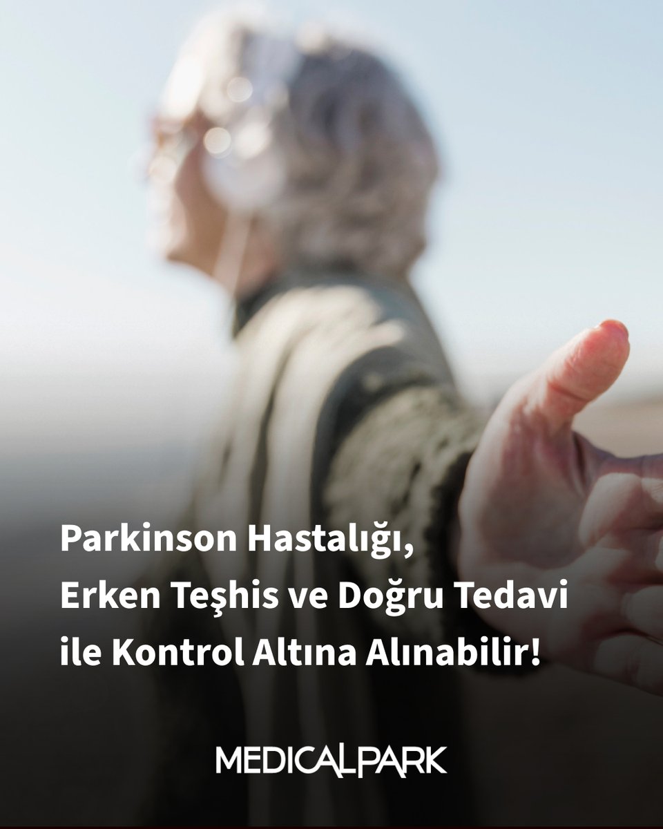 Parkinson hastalığı, erken teşhis ve doğru tedavi ile kontrol altına alınabilir. Düzenli egzersizlerle bu hastalıkla daha güçlü bir şekilde mücadele edilebilir.

Bugün ve her gün, Parkinson hastalığıyla mücadele eden bireylerin yanındayız. 💙

#medicalpark #herkesiçinsağlık