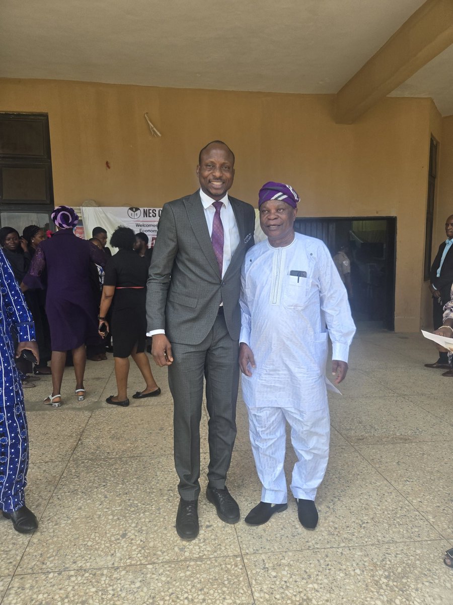 Yesterday, I was honoured by the Nigerian Economists Society alongside other great economists, including the man who taught me and many other generations (Prof. J.A. Faboyo). It was nice to be in the community of economists.