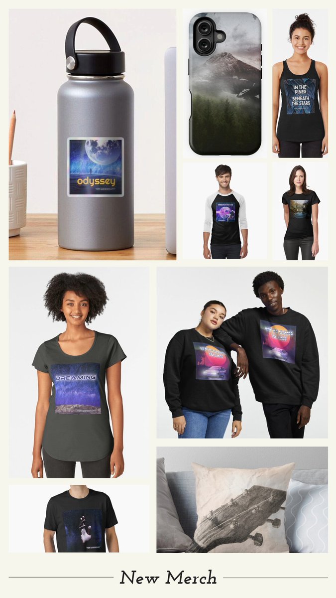 timwoodruff_msc's tweet image. I'm excited to announce the launch of my merch store on RedBubble. If you've enjoyed my music and want a way to rock your favorite cover art designs, you can now purchase t-shirts, stickers, phone covers, blankets, pillows or anything else that you could possibly want.