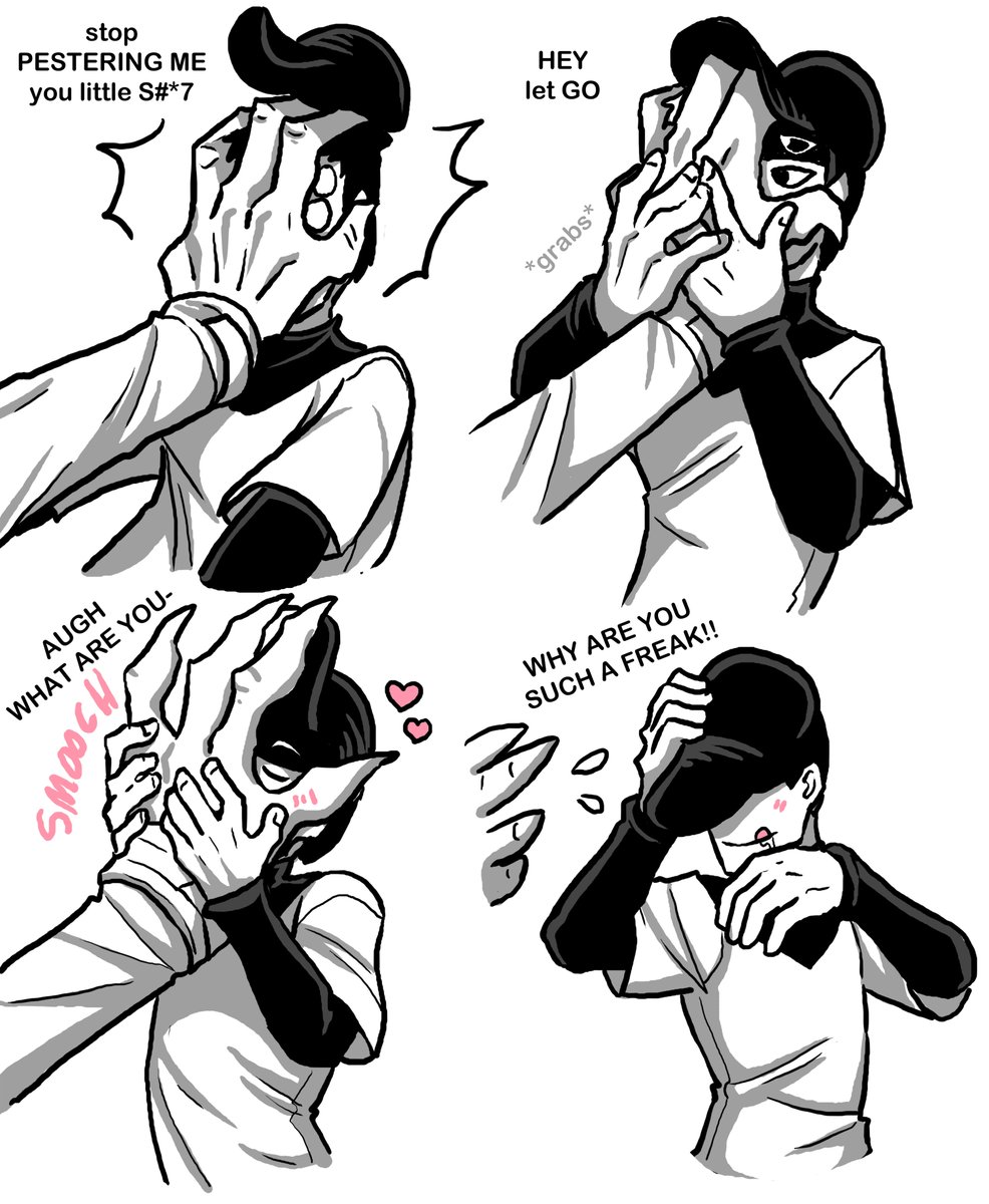 FanaticArtisan's tweet photo. getting along swimmingly . au part 2
#Steelbat #offgame #dedan #badbatter https://t.co/AVt4XT2ktT