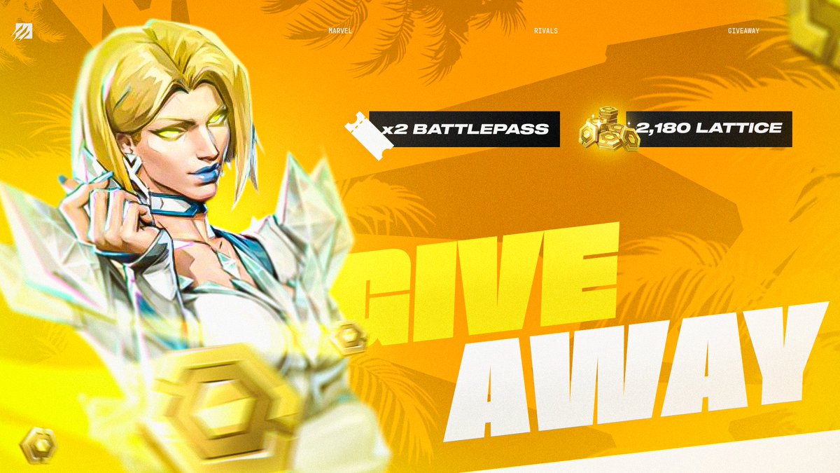 I am being ✨White Queen Mind Controlled✨into making this post...

Emma Frost hits the <a href="/MarvelRivals/">Marvel Rivals</a> scene with Season 2 TODAY! Enjoy some free lattice, or a battlepass through our #Giveaway ❄️

All you have to do to qualify is...

1⃣ Follow <a href="/ExtinctionNA/">Extinction</a> 🙋
2⃣ Repost and Like