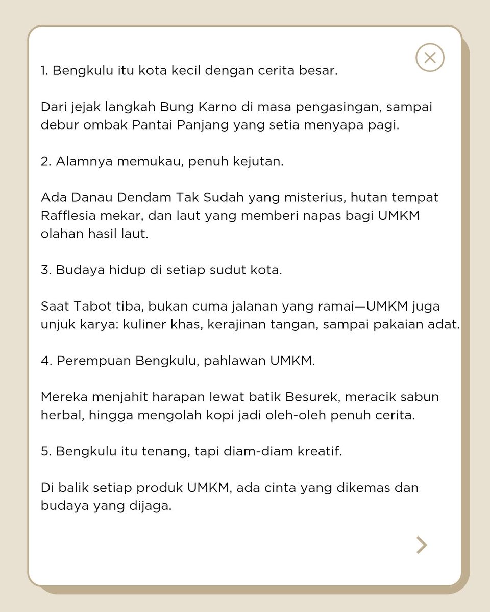 Inokari_'s tweet photo. @maman1965 @kangmaman1965 @JNE_ID Izin ikutan kang @maman1965. Mau ceritain kota tempat tinggalku, Kota Bengkulu. Satu kota, sejuta cerita. 🥰🫶 #GiveAwayJNE https://t.co/kwMizv6JoQ