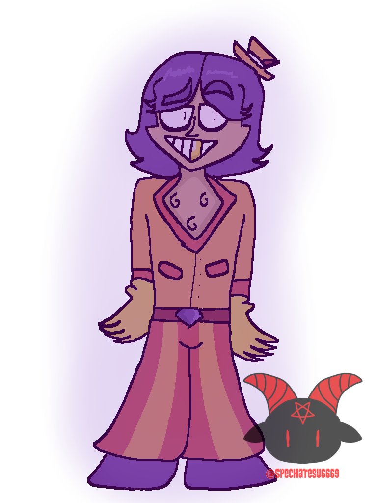 Jewel ghoul but humanized 
#antonblast #jewelghoul #art #digitalart #ibspaint
