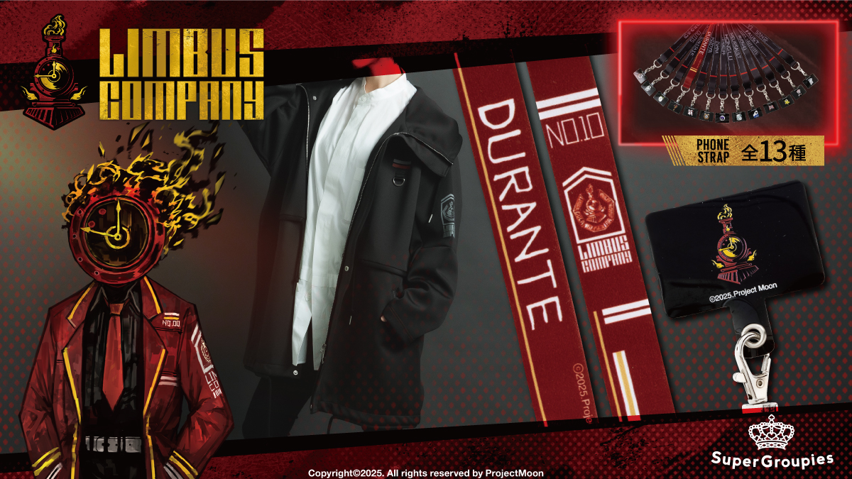 Pre-Order] #LimbusCompany - Coat The overall design and roomy