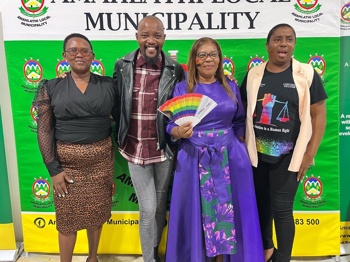 AccessChapter2's tweet photo. AC2 joined the Mayoral LGBTQIA+ Stakeholder Engagement in Amahlathi Local Municipality.
Key issues like safety, socio-economic challenges, and conversion therapy were raised.
#AdvocatingForJustice #ChallengingNarratives #AccessChapter2 https://t.co/AviIyQklZ2
