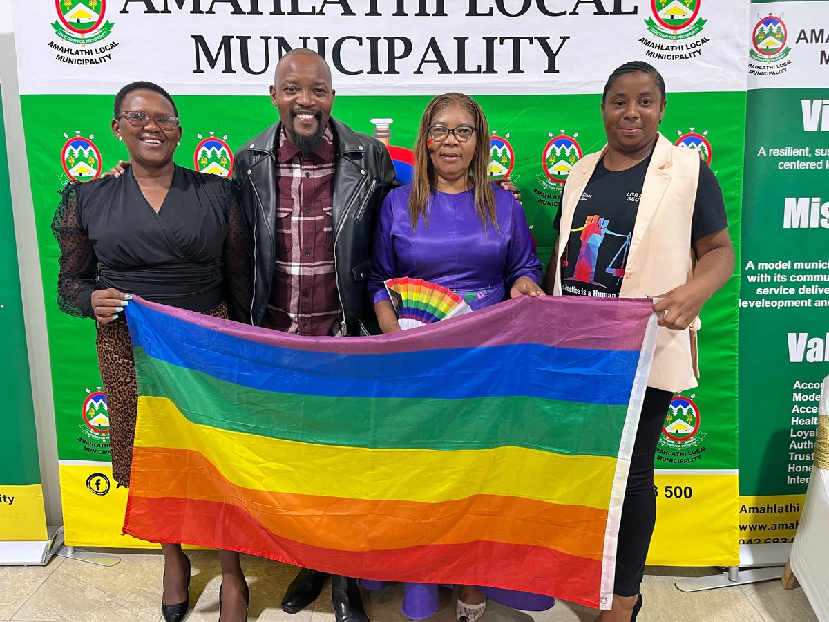 AccessChapter2's tweet photo. AC2 joined the Mayoral LGBTQIA+ Stakeholder Engagement in Amahlathi Local Municipality.
Key issues like safety, socio-economic challenges, and conversion therapy were raised.
#AdvocatingForJustice #ChallengingNarratives #AccessChapter2 https://t.co/AviIyQklZ2