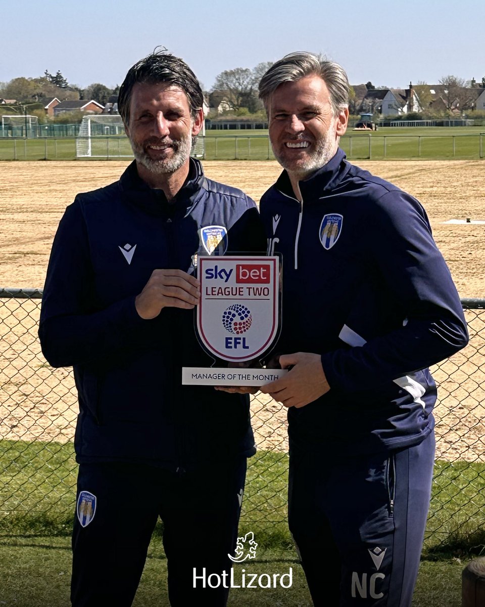 Colchester United FC (@colu_official) on Twitter photo 👏 A huge congratulations to Danny Cowley, who has been named <a href="/SkyBetLeagueTwo/">Sky Bet League Two</a> Manager of the Month for March.
Thoroughly deserved, Danny!
#ColU | #WeAreUnited 👏 A huge congratulations to Danny Cowley, who has been named <a href="/SkyBetLeagueTwo/">Sky Bet League Two</a> Manager of the Month for March.
Thoroughly deserved, Danny!
#ColU | #WeAreUnited