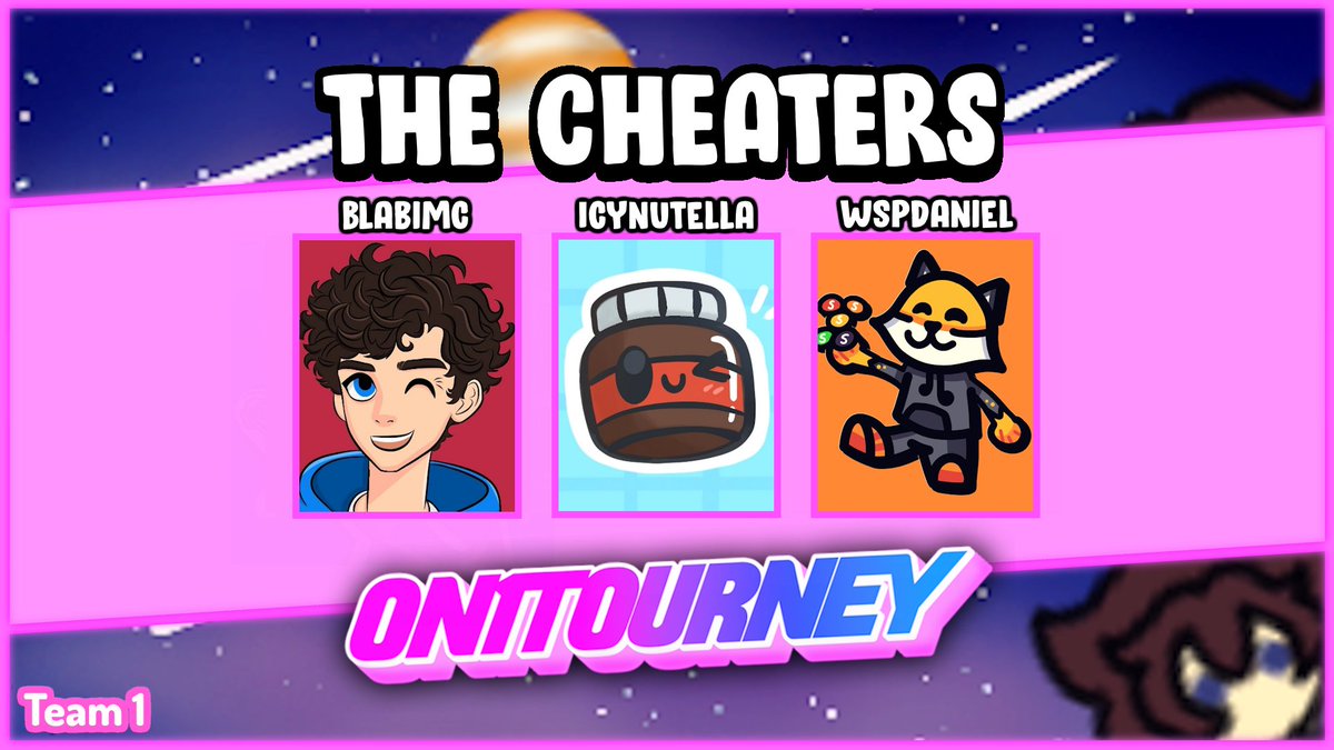 On1mooon's tweet photo. Welcome "The Cheaters" to the On1tourney, a $500 @theHiveMC Tournament happening on April 19th, 12PM EST! 

@BlabiMC @Icynutella @WsppDaniel https://t.co/0tF4X2Gimf