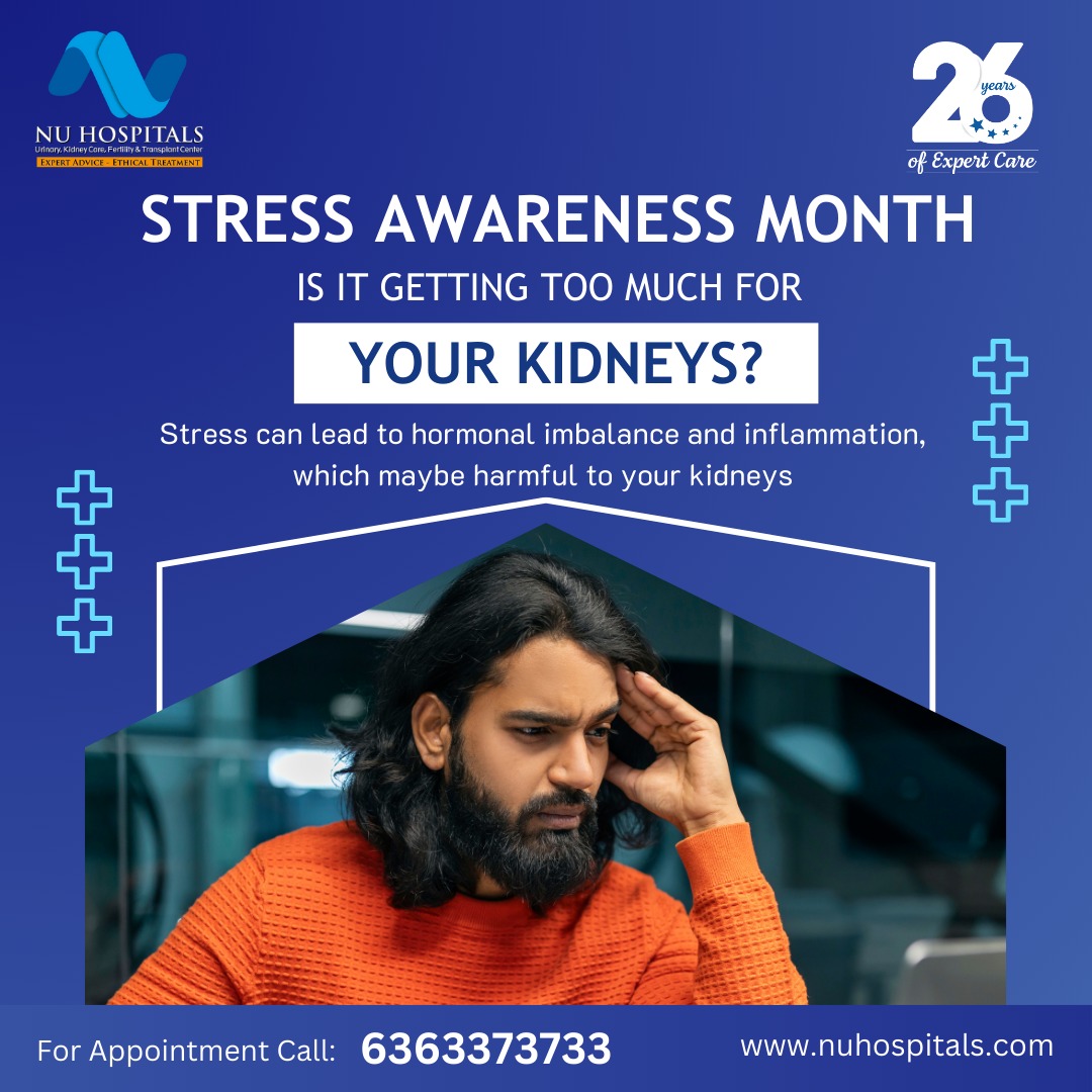 Your kidneys deserve more than just “I’m fine.” They need calm, balance, and care. 📷
Stress isn’t just in your head—it’s hitting your kidneys too! 📷
Chronic stress can cause hormonal imbalances and inflammation, both of which are harmful to your kidney health. 📷