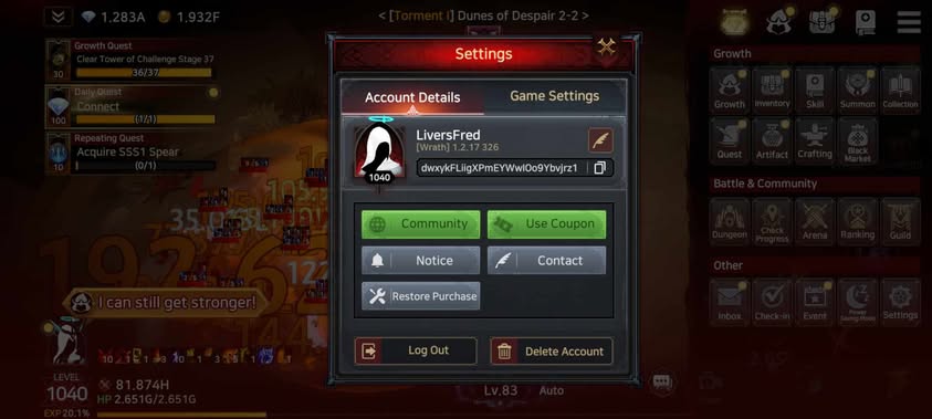 LiversFredd_'s tweet photo. I just completed the Halls of Torment quest. 

@YieldGuild

@immortalrising2 https://t.co/YjqVwANs8D