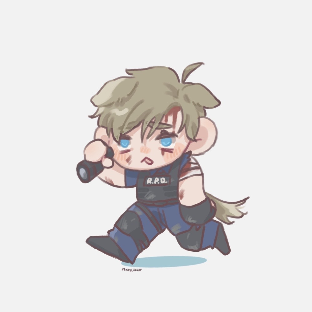 Just one night. 😃→🫠

#LeonKennedy 
#ResidentEvil